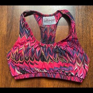 Divina Dancewear sports bra